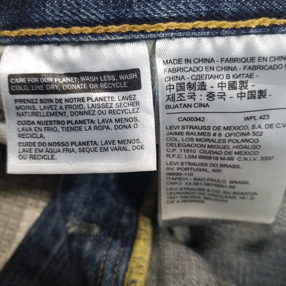 Levi's Premium 501 Big E Jeans Non Selvedge - Picture 7 of 11